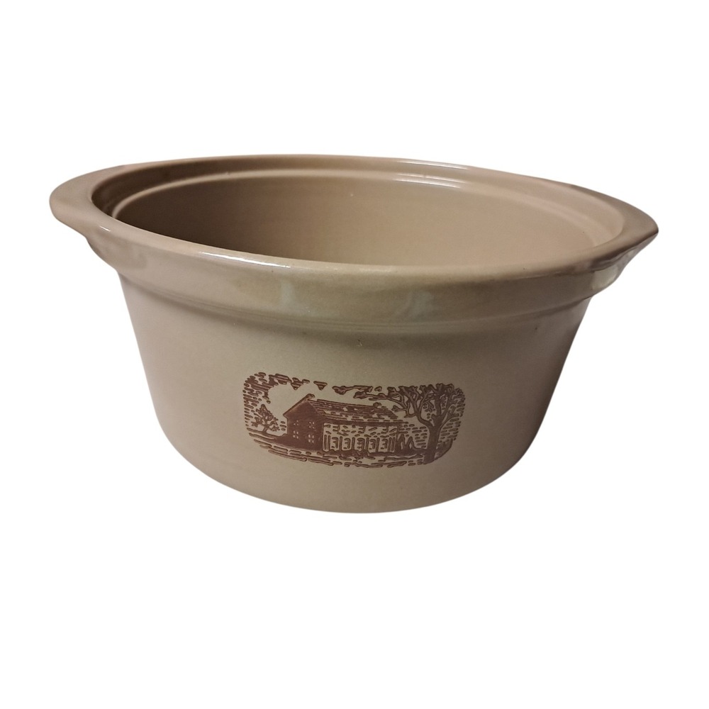 Vintage Amana Radarange Western Stoneware USA Country Cooker/Crock Farmhouse